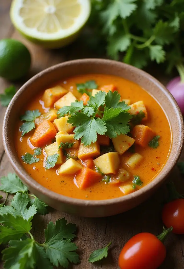 30 Gluten Free Vegetable Soup Recipes Full of Goodness 99 30 Gluten Free Vegetable Soup Recipes Full of Goodness - 15. Tropical Coconut Vegetable Soup
