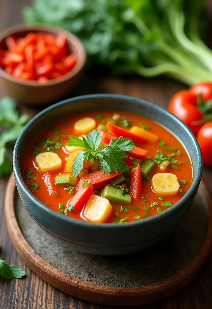 30 Gluten Free Vegetable Soup Recipes Full of Goodness 127 30 Gluten Free Vegetable Soup Recipes Full of Goodness - 19. Asian Vegetable Soup