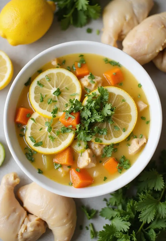 30 Gluten Free Vegetable Soup Recipes Full of Goodness 132 30 Gluten Free Vegetable Soup Recipes Full of Goodness - 20. Lemon Chicken Vegetable Soup