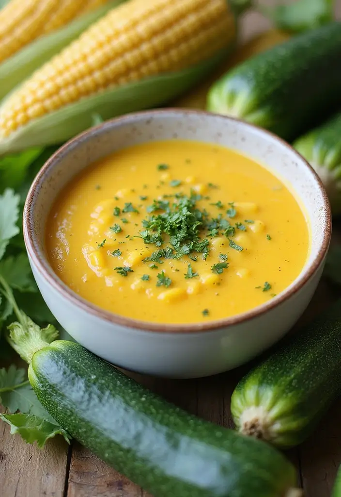 30 Gluten Free Vegetable Soup Recipes Full of Goodness 174 30 Gluten Free Vegetable Soup Recipes Full of Goodness - 26. Corn and Zucchini Soup