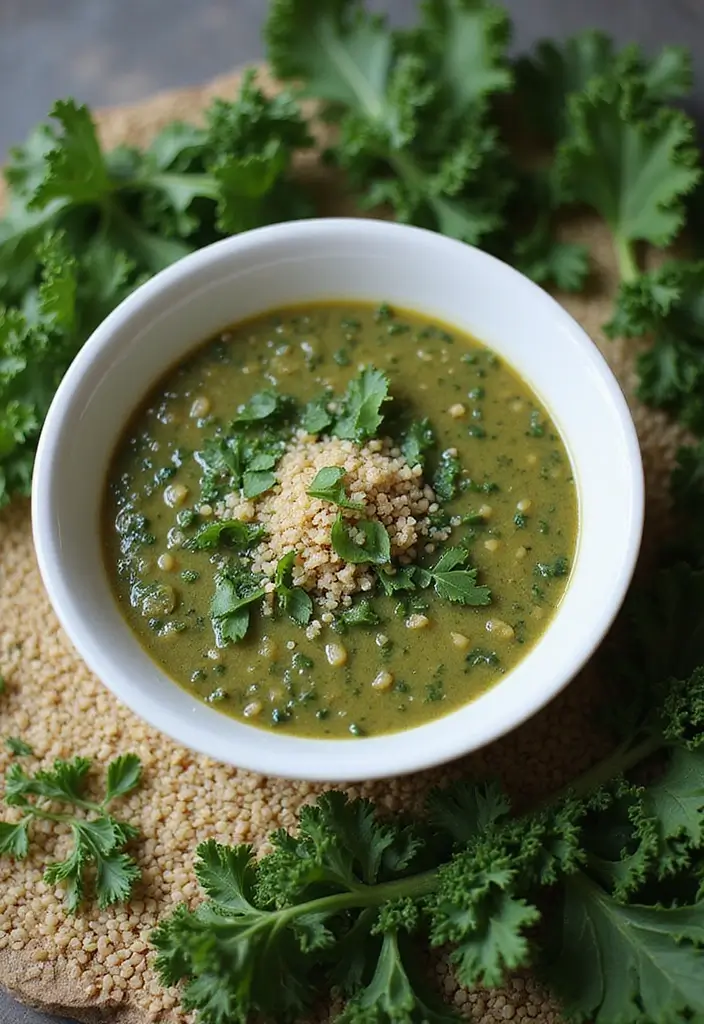 30 Gluten Free Vegetable Soup Recipes Full of Goodness 57 30 Gluten Free Vegetable Soup Recipes Full of Goodness - 9. Kale and Quinoa Soup