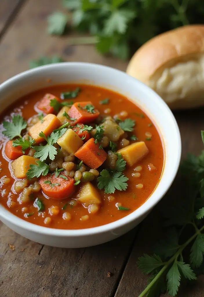 30 Gluten Free Winter Soup Recipes to Keep You Cozy - 2. Hearty Vegetable Lentil Soup