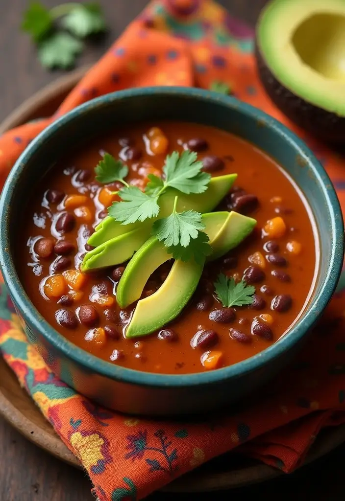 30 Gluten Free Winter Soup Recipes to Keep You Cozy - 3. Spicy Black Bean Soup