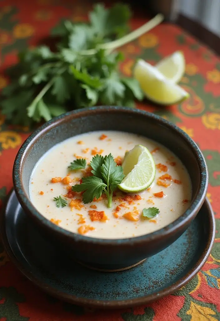 30+ Healthy Low Calorie Soup Recipes for Every Meal 62 30+ Healthy Low Calorie Soup Recipes for Every Meal - 10. Thai Coconut Soup