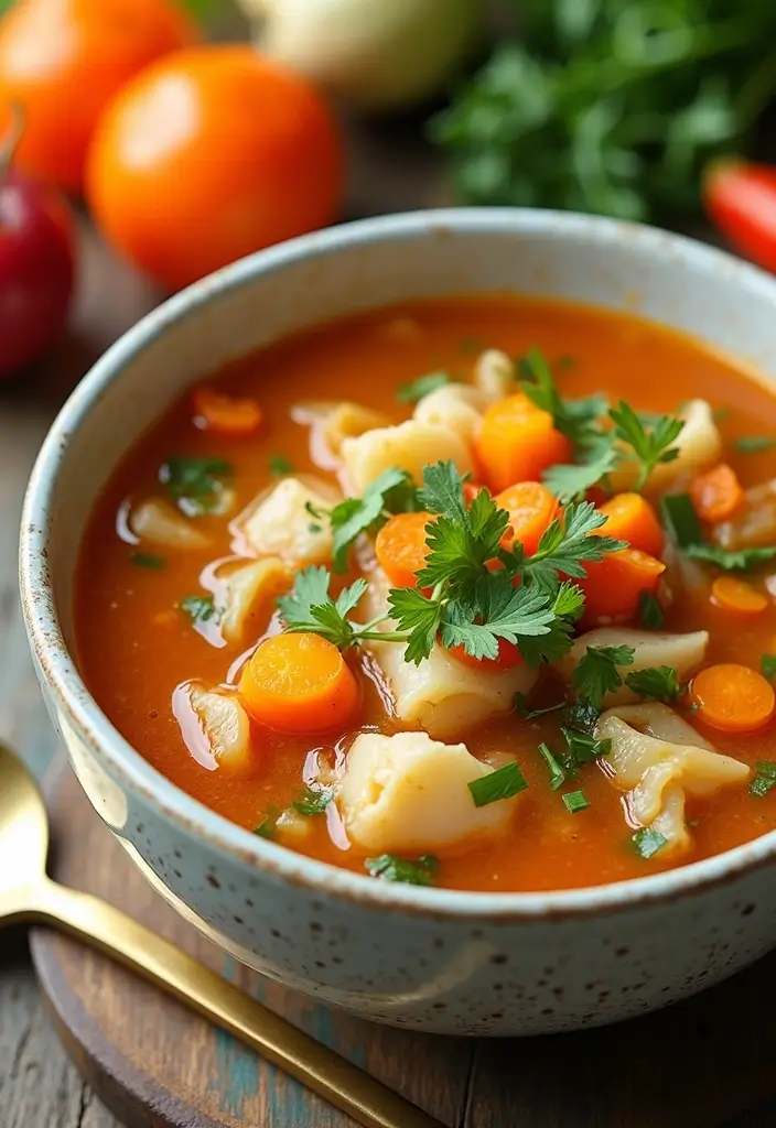 30+ Healthy Low Calorie Soup Recipes for Every Meal 83 30+ Healthy Low Calorie Soup Recipes for Every Meal - 13. Cabbage and Vegetable Soup