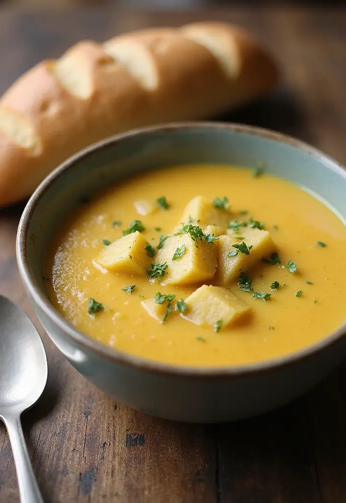 30+ Healthy Low Calorie Soup Recipes for Every Meal 175 30+ Healthy Low Calorie Soup Recipes for Every Meal - 27. Savory Potato Soup