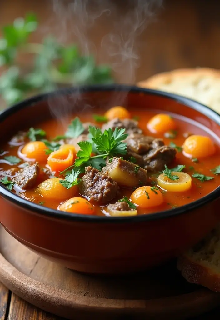 30 Homemade Beef Vegetable Soup Recipes Everyone Will Love 1 30 Homemade Beef Vegetable Soup Recipes Everyone Will Love - 1. Classic Beef Vegetable Soup