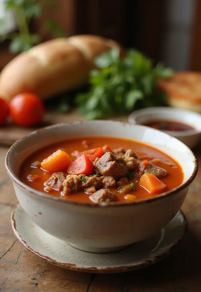 30 Homemade Beef Vegetable Soup Recipes Everyone Will Love 179 30 Homemade Beef Vegetable Soup Recipes Everyone Will Love - 27. Beef and Tomato Soup