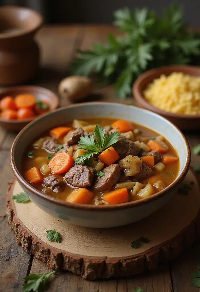 30 Instant Pot Soup Recipes That Are Gluten Free and Easy - 11. Hearty Beef and Vegetable Soup