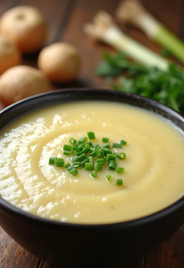 30 Instant Pot Soup Recipes That Are Gluten Free and Easy - 18. Potato Leek Soup