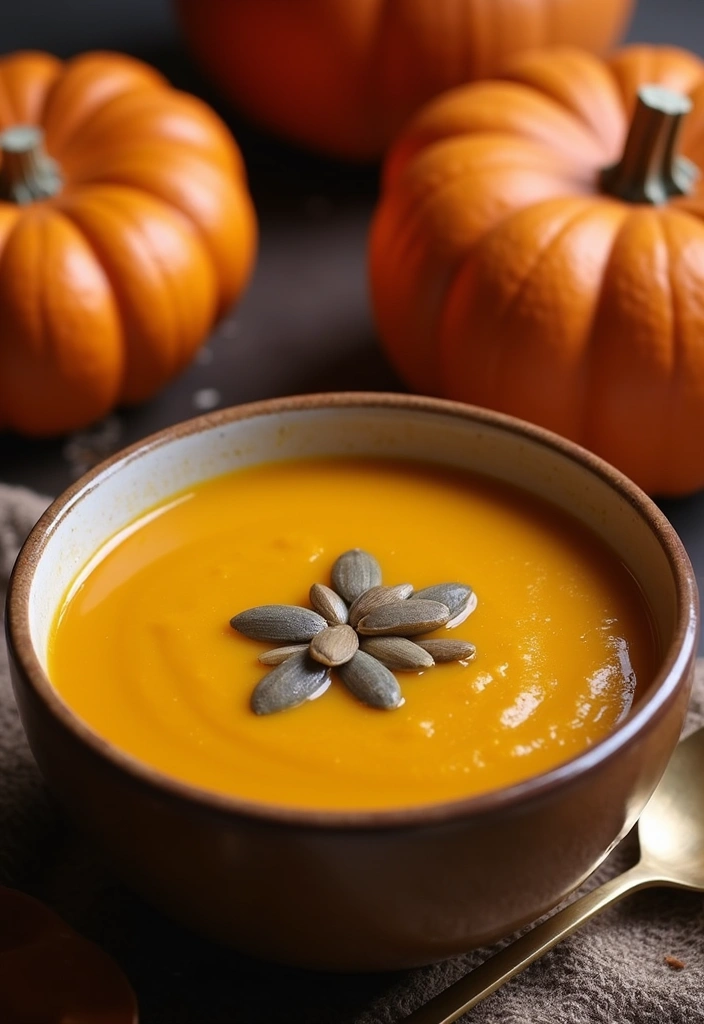 30 Instant Pot Soup Recipes That Are Gluten Free and Easy - 21. Savory Pumpkin Soup