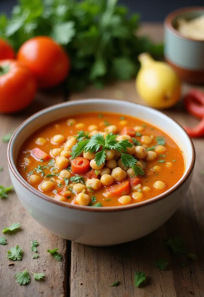 30 Instant Pot Soup Recipes That Are Gluten Free and Easy - 26. Mediterranean Chickpea Soup
