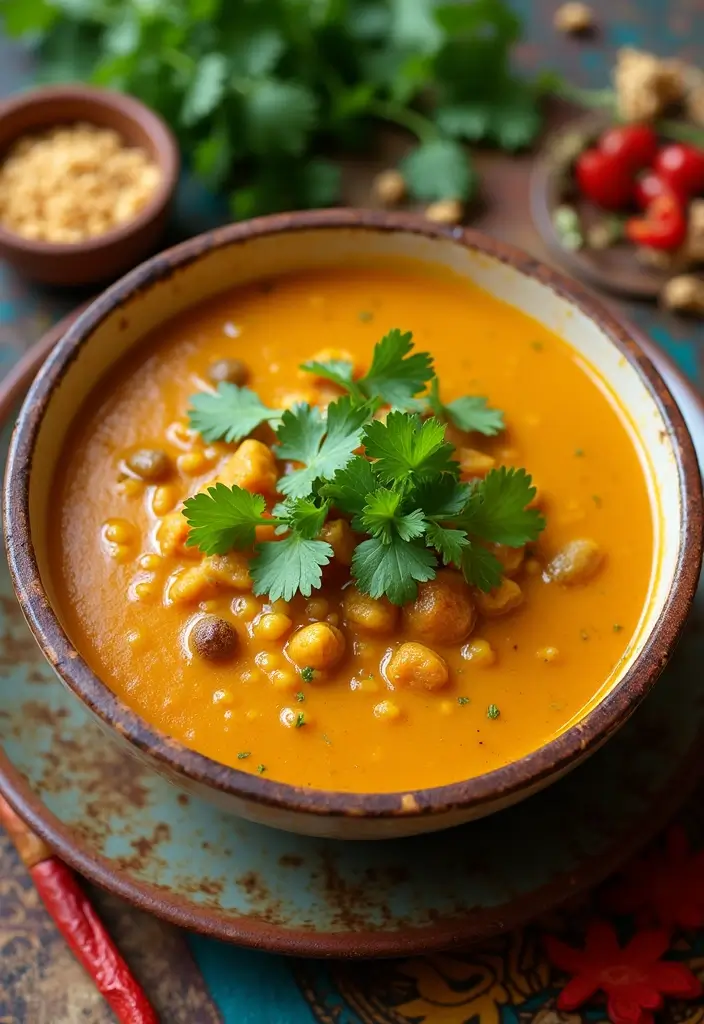 30 Instant Pot Soup Recipes That Are Gluten Free and Easy - 5. Coconut Curry Lentil Soup