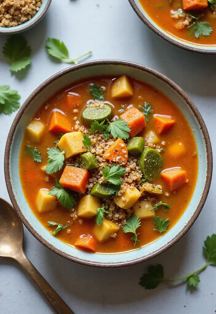30 Instant Pot Soup Recipes That Are Gluten Free and Easy - 6. Vegetable Quinoa Soup