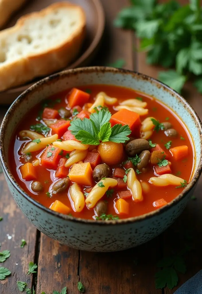 30 Instant Pot Soup Recipes That Are Gluten Free and Easy - 7. Easy Minestrone Soup