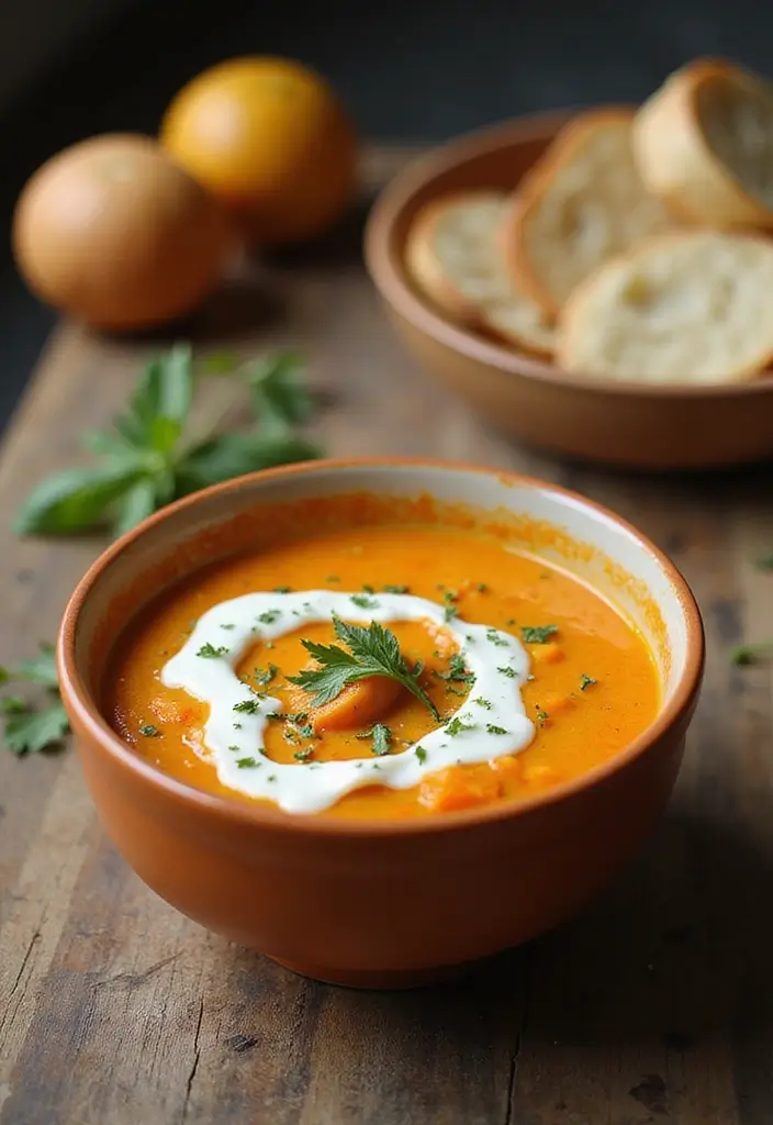 30 Pampered Chef Blender Soup Recipes You’ll Want to Try - 10. Sweet Potato and Carrot Soup