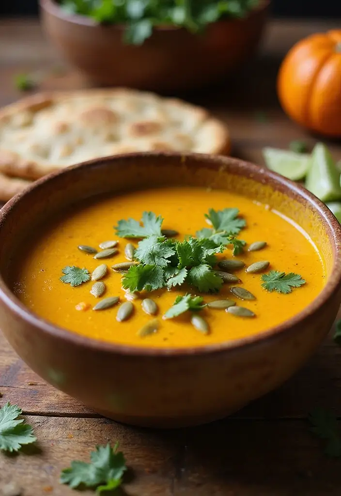30 Pampered Chef Blender Soup Recipes You’ll Want to Try - 12. Curried Pumpkin Soup