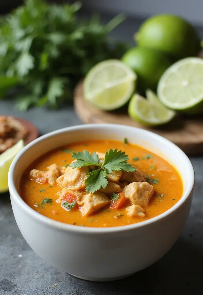 30 Pampered Chef Blender Soup Recipes You’ll Want to Try - 18. Coconut Chicken Soup