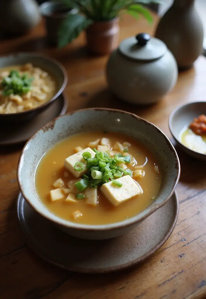 30 Pampered Chef Blender Soup Recipes You’ll Want to Try - 20. Miso Soup with Tofu