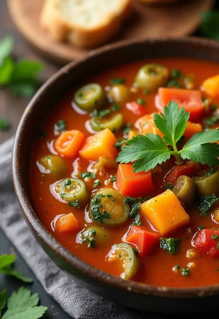 30 Pampered Chef Blender Soup Recipes You’ll Want to Try - 6. Vegetable Minestrone Soup