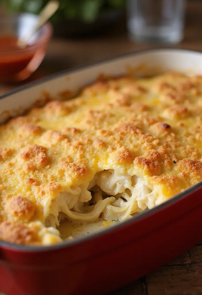 30+ Recipes That Use Cream of Chicken Soup for Easy Dinners 76 30+ Recipes That Use Cream of Chicken Soup for Easy Dinners - 12. Cheesy Chicken Tetrazzini