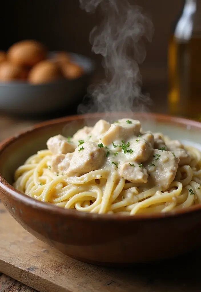 30+ Recipes That Use Cream of Chicken Soup for Easy Dinners 121 30+ Recipes That Use Cream of Chicken Soup for Easy Dinners - 19. Creamy Chicken Fettuccine Alfredo