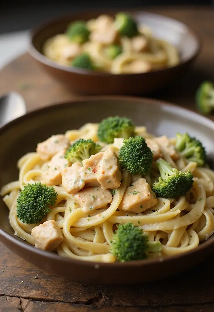 30+ Recipes That Use Cream of Chicken Soup for Easy Dinners 159 30+ Recipes That Use Cream of Chicken Soup for Easy Dinners - 25. Creamy Chicken and Broccoli Pasta