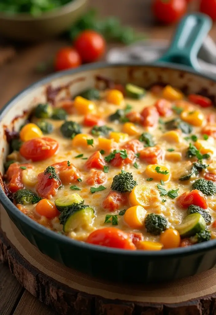 30+ Recipes That Use Cream of Chicken Soup for Easy Dinners 34 30+ Recipes That Use Cream of Chicken Soup for Easy Dinners - 6. Cream of Chicken and Vegetable Bake
