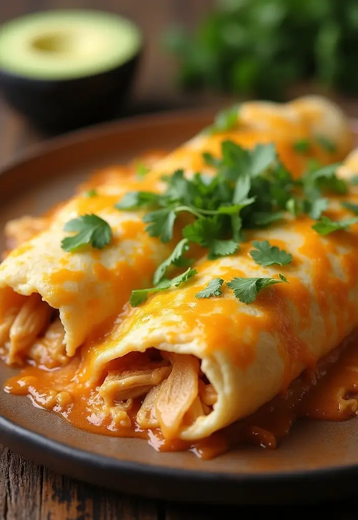 30+ Recipes That Use Cream of Chicken Soup for Easy Dinners 55 30+ Recipes That Use Cream of Chicken Soup for Easy Dinners - 9. Creamy Chicken Enchiladas