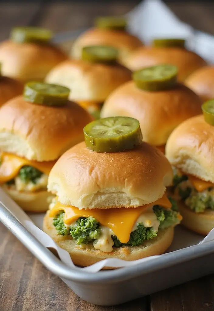 30 Recipes Using Broccoli Cheese Soup for Easy Meals 78 30 Recipes Using Broccoli Cheese Soup for Easy Meals - 12. Broccoli Cheese Soup Sliders