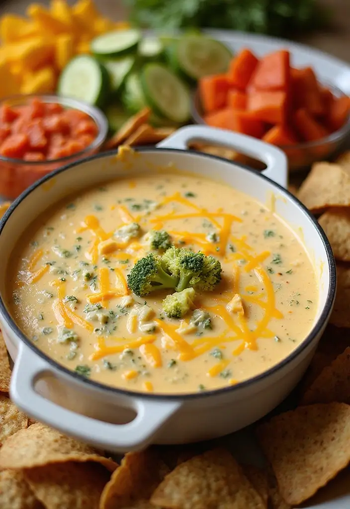 30 Recipes Using Broccoli Cheese Soup for Easy Meals 92 30 Recipes Using Broccoli Cheese Soup for Easy Meals - 14. Broccoli Cheese Soup Dip