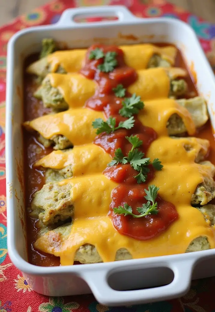 30 Recipes Using Broccoli Cheese Soup for Easy Meals 106 30 Recipes Using Broccoli Cheese Soup for Easy Meals - 16. Broccoli Cheese Soup Enchiladas