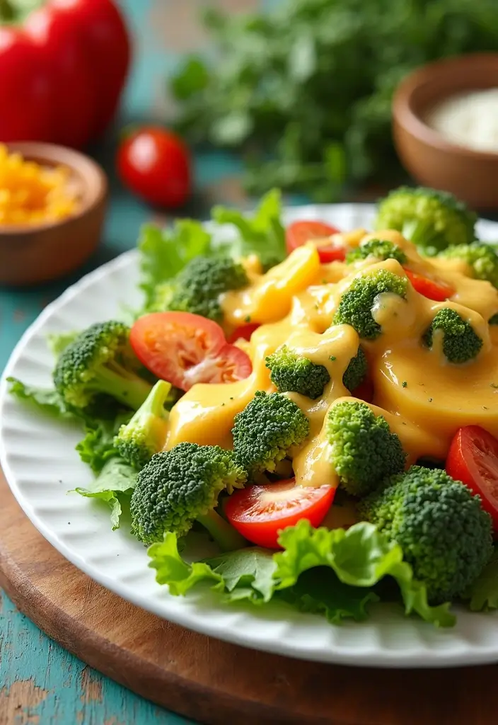 30 Recipes Using Broccoli Cheese Soup for Easy Meals 113 30 Recipes Using Broccoli Cheese Soup for Easy Meals - 17. Broccoli Cheese Soup Salad Dressing