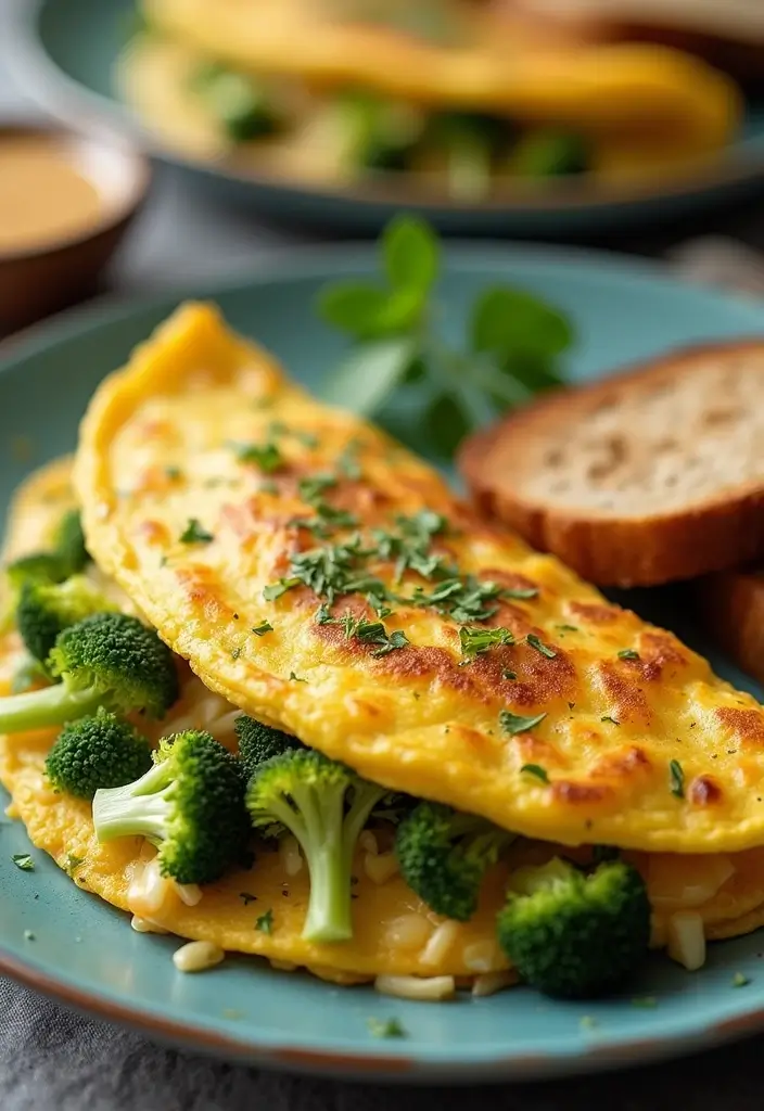 30 Recipes Using Broccoli Cheese Soup for Easy Meals 155 30 Recipes Using Broccoli Cheese Soup for Easy Meals - 23. Broccoli Cheese Soup Omelette