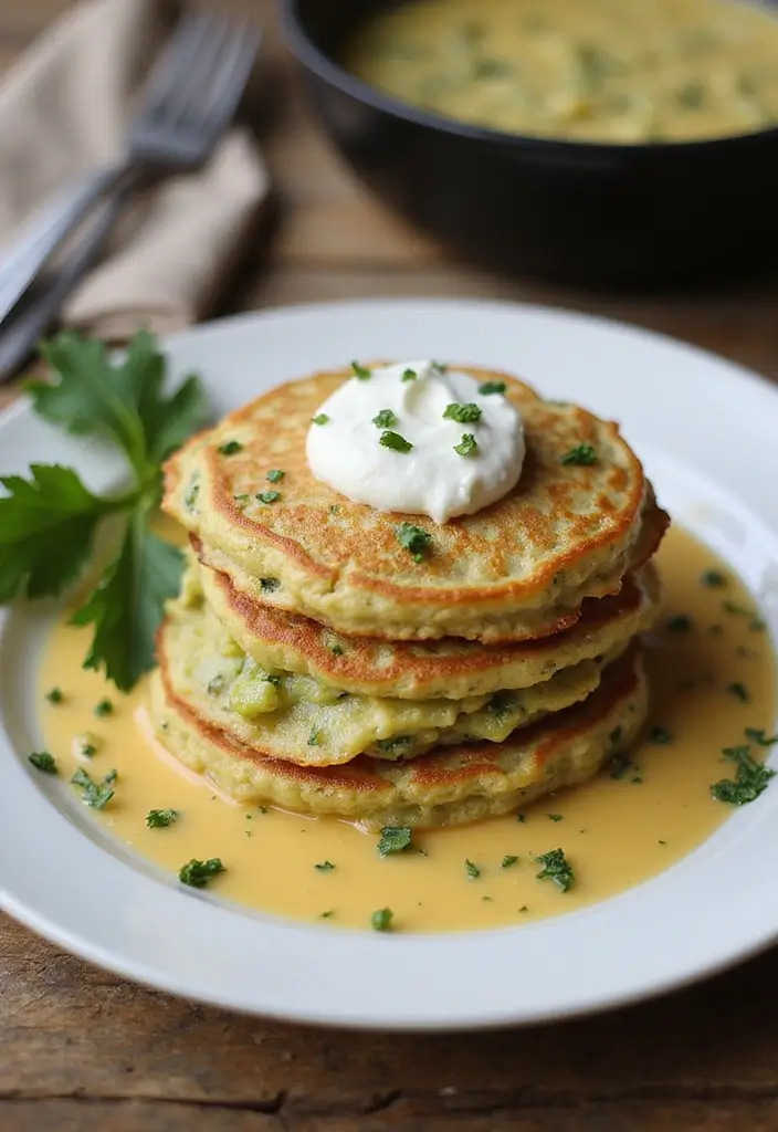 30 Recipes Using Broccoli Cheese Soup for Easy Meals 181 30 Recipes Using Broccoli Cheese Soup for Easy Meals - 27. Broccoli Cheese Soup Pancakes