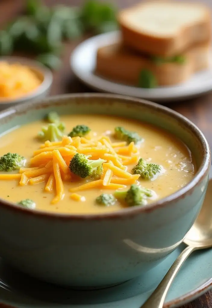 30 Recipes Using Cream of Celery Soup for Quick Meals 125 30 Recipes Using Cream of Celery Soup for Quick Meals - 19. Cream of Celery Soup Broccoli Cheddar Soup