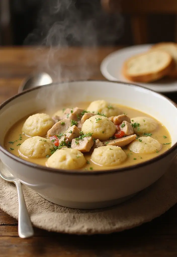 30 Recipes Using Cream of Celery Soup for Quick Meals 139 30 Recipes Using Cream of Celery Soup for Quick Meals - 21. Cream of Celery Soup Chicken & Dumplings