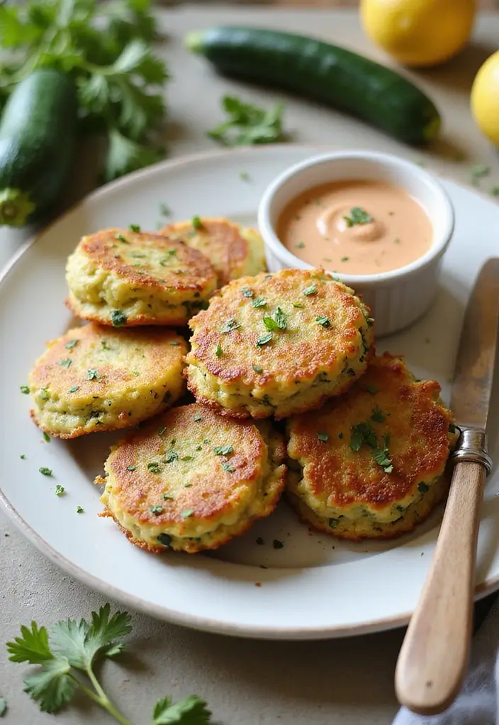 30 Recipes Using Cream of Celery Soup for Quick Meals 186 30 Recipes Using Cream of Celery Soup for Quick Meals - 28. Cream of Celery Soup Zucchini Fritters