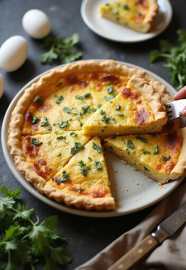 30 Recipes Using Cream of Celery Soup for Quick Meals 48 30 Recipes Using Cream of Celery Soup for Quick Meals - 8. Cream of Celery Soup Quiche