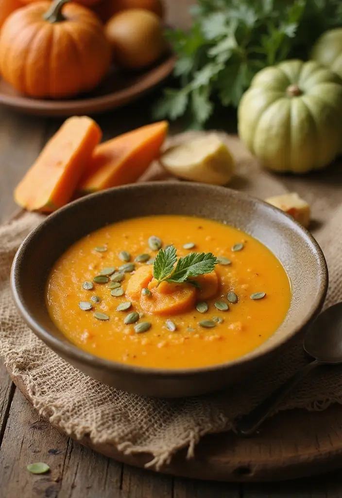 30 Squash and Zucchini Soup Recipes for Fresh Flavors 97 30 Squash and Zucchini Soup Recipes for Fresh Flavors - 15. Sweet Potato and Zucchini Soup