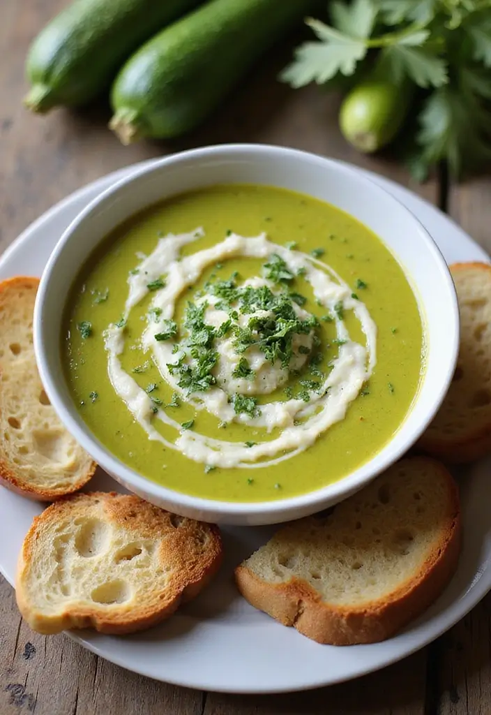 30 Squash and Zucchini Soup Recipes for Fresh Flavors 125 30 Squash and Zucchini Soup Recipes for Fresh Flavors - 19. Italian Herb Zucchini Soup
