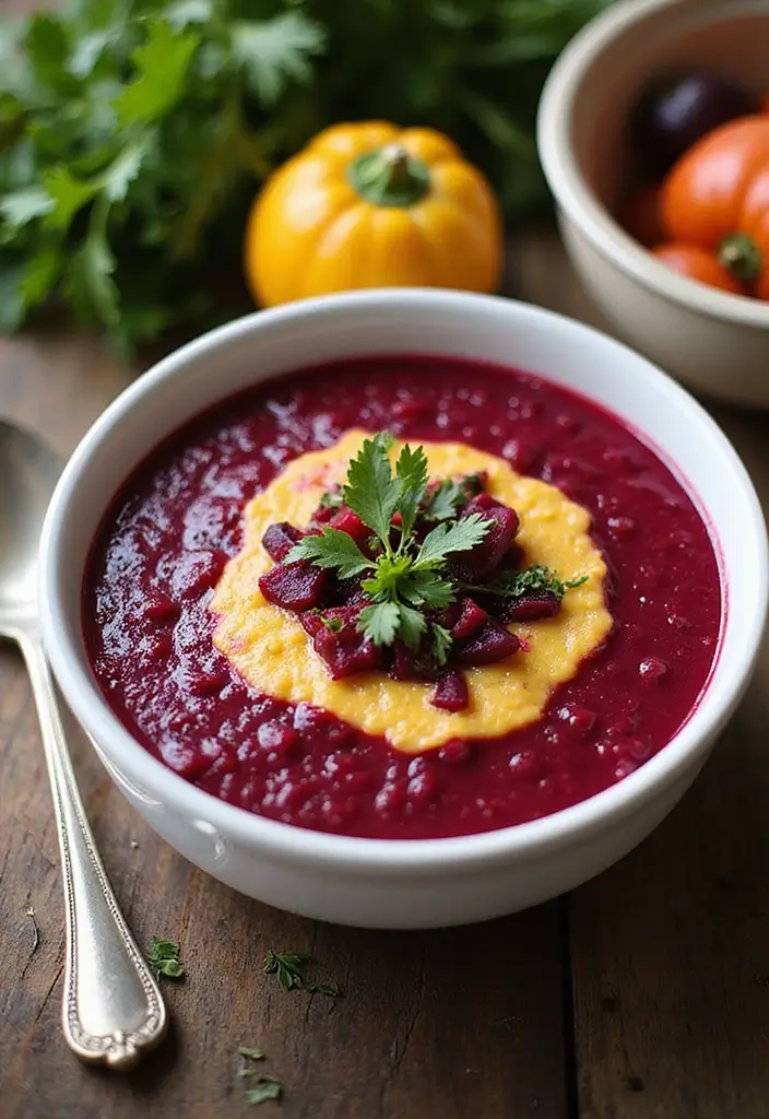 30 Squash and Zucchini Soup Recipes for Fresh Flavors 146 30 Squash and Zucchini Soup Recipes for Fresh Flavors - 22. Zucchini and Beet Soup
