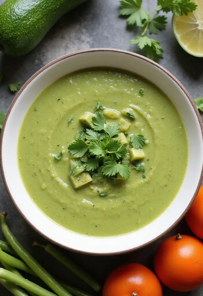 30 Squash and Zucchini Soup Recipes for Fresh Flavors 181 30 Squash and Zucchini Soup Recipes for Fresh Flavors - 27. Zucchini and Green Bean Soup
