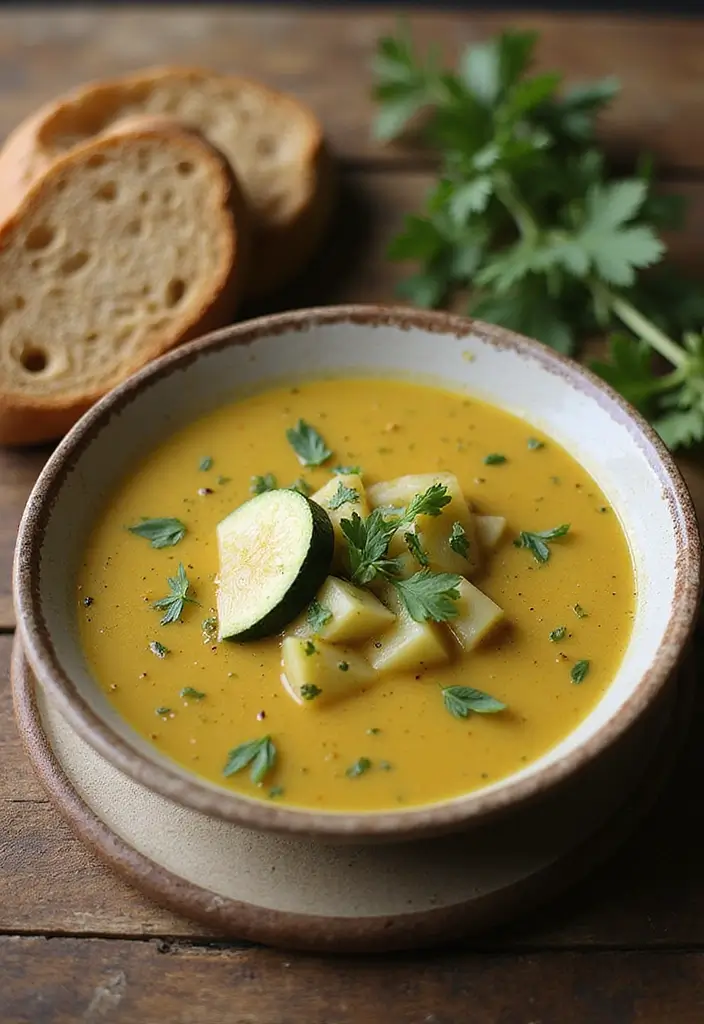 30 Squash and Zucchini Soup Recipes for Fresh Flavors 48 30 Squash and Zucchini Soup Recipes for Fresh Flavors - 8. Zucchini and Potato Soup