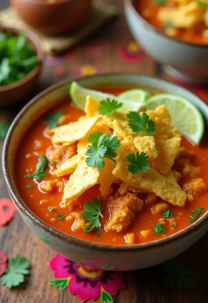 30 Winter Soup Recipes for Slow Cooker Comfort 64 30 Winter Soup Recipes for Slow Cooker Comfort - 10. Zesty Chicken Tortilla Soup