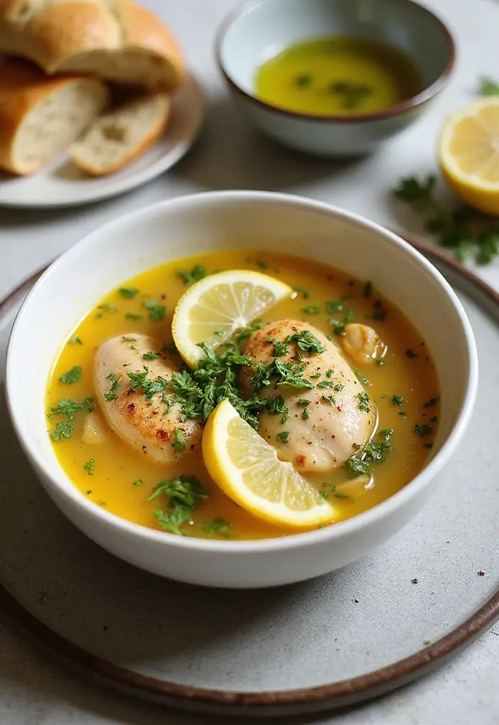 30 Winter Soup Recipes for Slow Cooker Comfort 71 30 Winter Soup Recipes for Slow Cooker Comfort - 11. Greek Lemon Chicken Soup (Avgolemono)