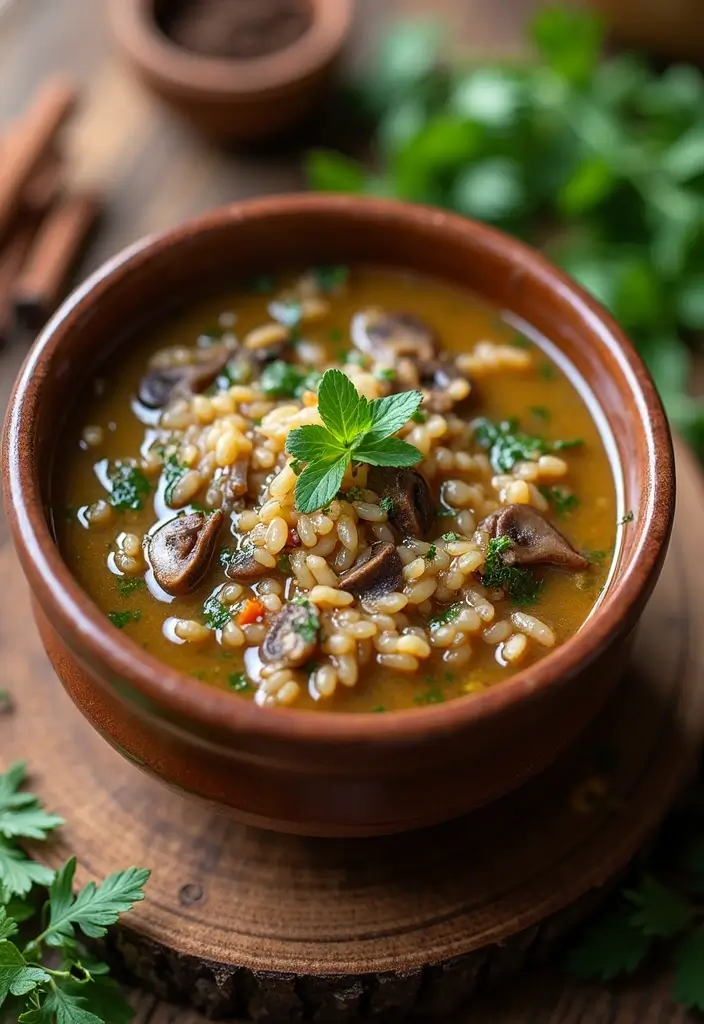 30 Winter Soup Recipes for Slow Cooker Comfort 78 30 Winter Soup Recipes for Slow Cooker Comfort - 12. Wild Rice and Mushroom Soup