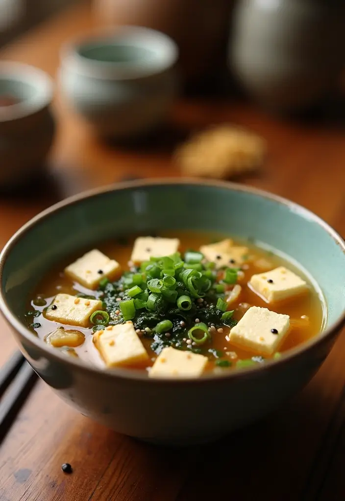 30 Winter Soup Recipes for Slow Cooker Comfort 120 30 Winter Soup Recipes for Slow Cooker Comfort - 18. Miso Soup with Tofu and Seaweed
