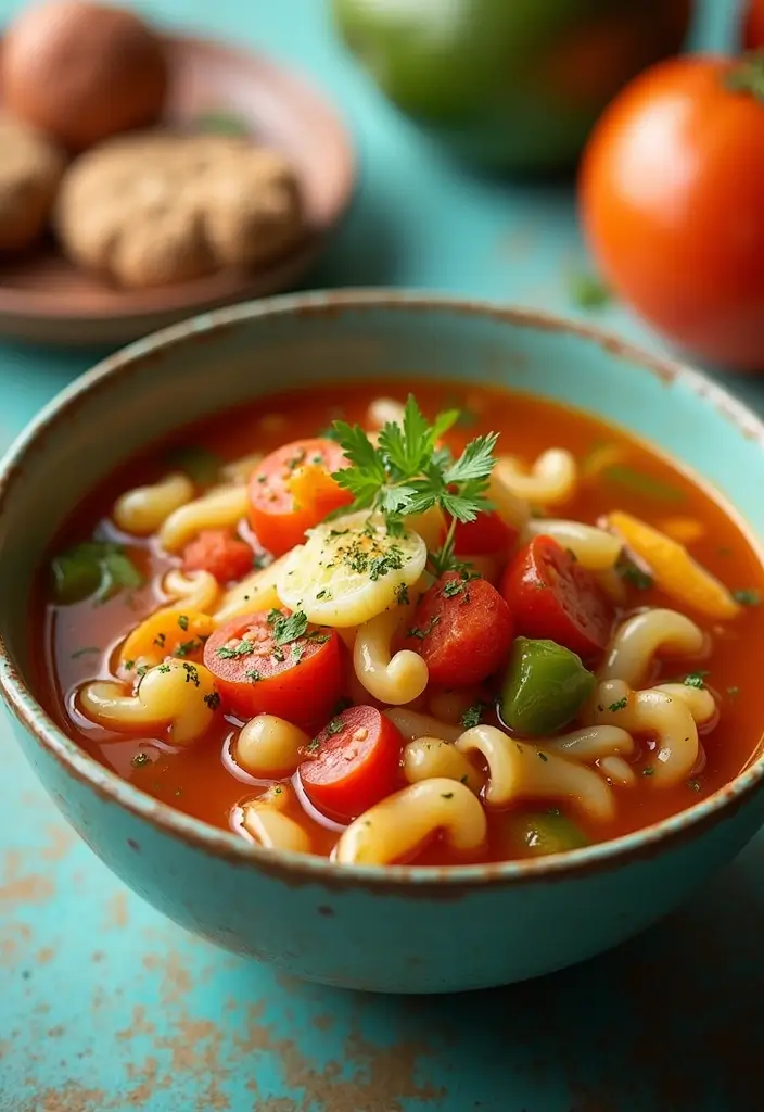 30 Winter Soup Recipes for Slow Cooker Comfort 165 30 Winter Soup Recipes for Slow Cooker Comfort - 25. Veggie-Packed Minestrone Soup