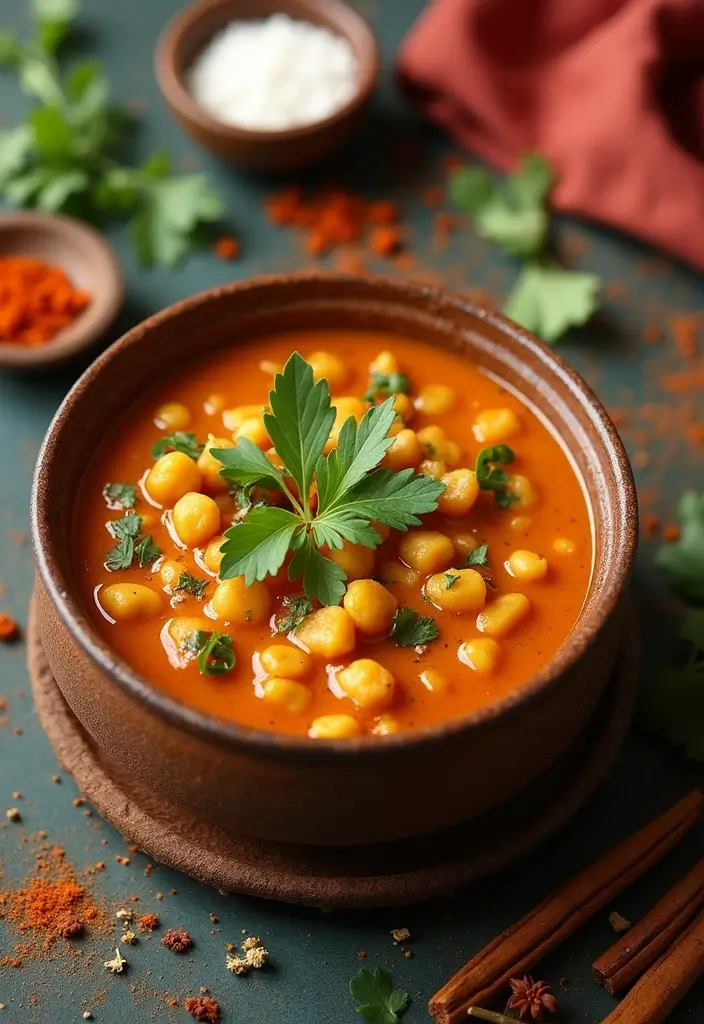 30 Winter Soup Recipes for Slow Cooker Comfort 186 30 Winter Soup Recipes for Slow Cooker Comfort - 28. Chickpea and Vegetable Curry Soup